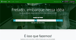Desktop Screenshot of fretado.com.br