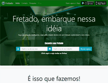Tablet Screenshot of fretado.com.br